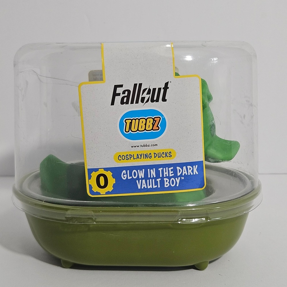 Fallout TUBBZ Glow in the Dark Vault Boy Cosplaying Duck Vinyl Figure Numskull